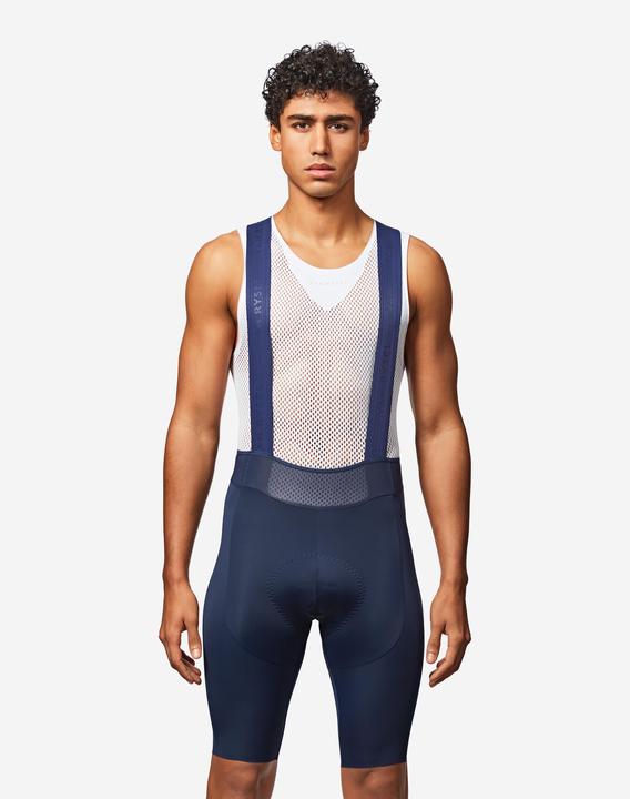 Actual product image Van rysel Rennrad Radhose mit Trägern Sommer kurz Herren RCR 4 blau (XXL)