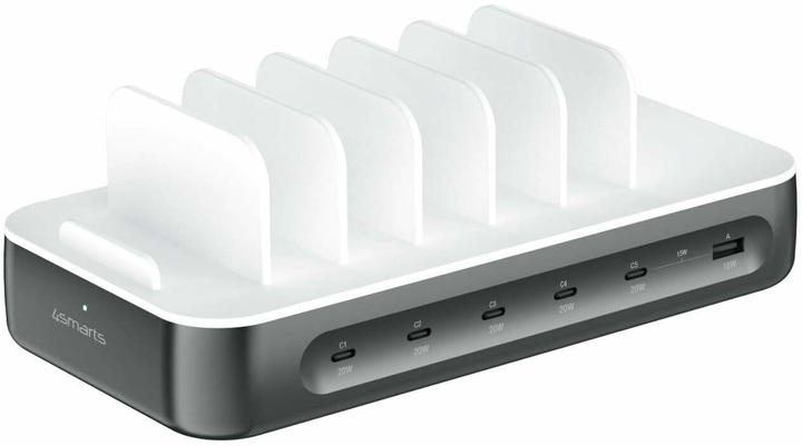 Image du produit 4smarts Station de charge Team 100W 5C/1A incl. 6 câbles (100 W)