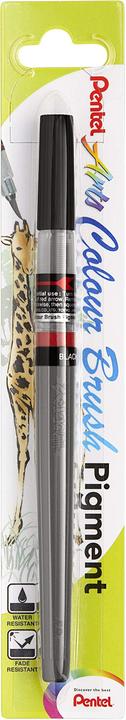 Actual product image Pentel color brush (Black)