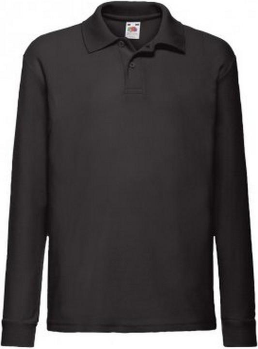 Fruit of the Loom Langarm Pique Polo Shirt