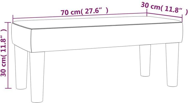 Actual product image VidaXL Melissa (70 cm)