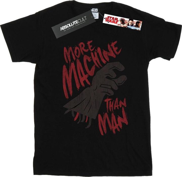 Actual product image Star Wars Mens More Machine Than Man T-Shirt (XL)