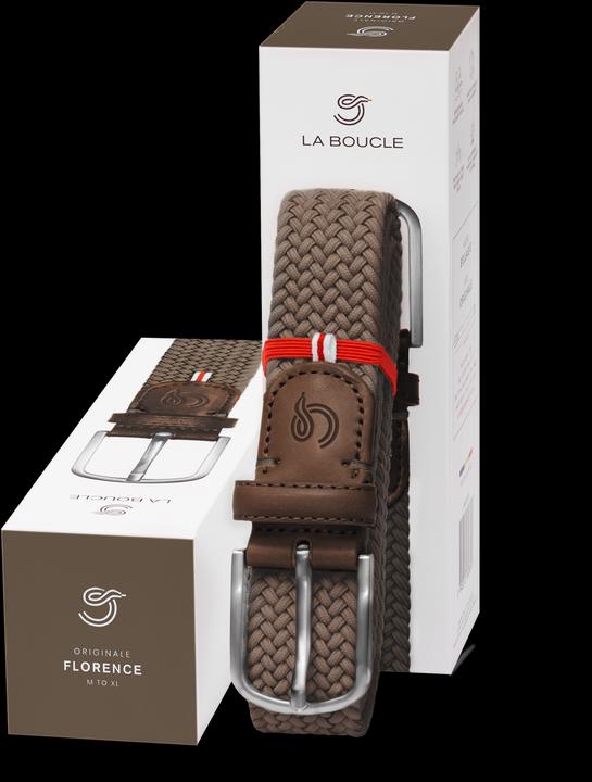 Actual product image La Boucle Florence Belt Super Stretch Brown (95)