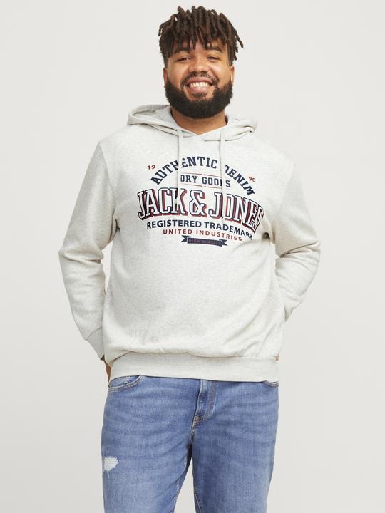 Produktbild Jack & Jones JJELOGO SWEAT HOOD 2 COL 24/25 NOOS PLS (5XL)