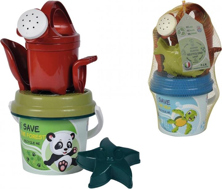 Androni Recycled plastic toddler bucket set