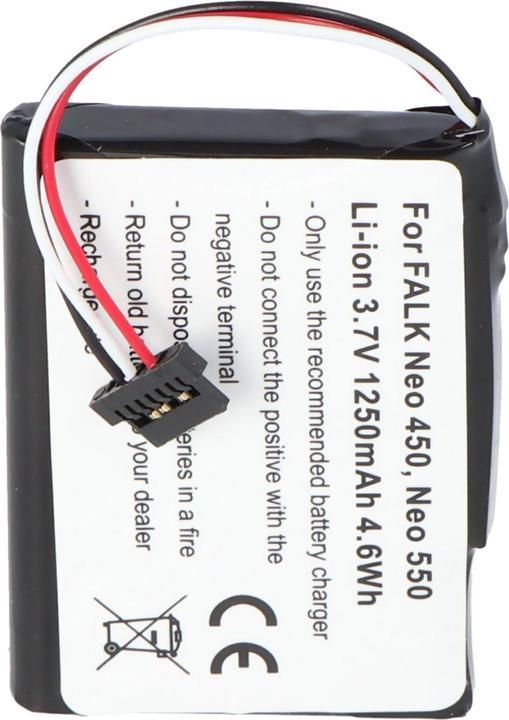Immagine prodotto AccuCell Batteria per FALK Neo 450 Batteria Neo 550