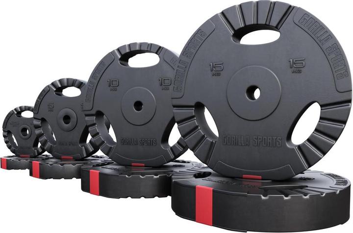 Produktbild Gorilla Sports Hantelscheiben (1 x 10 kg)