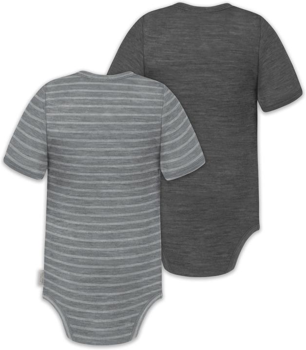Produktbild Normani 2er Set Baby Merino Kurzarmbody „Tihoi" - 9317 (62)