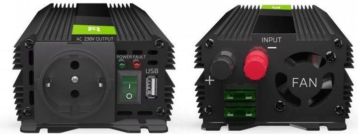 Image du produit GreenCell Car Voltage Inverter - 12V to 230V - 500W