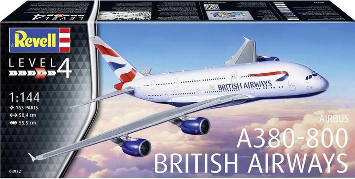 Actual product image Revell Airbus A380-800 British Airways
