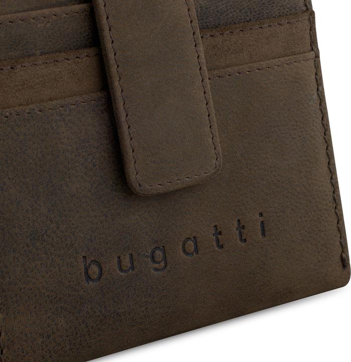 Actual product image Bugatti Luca leather wallet 10 cm