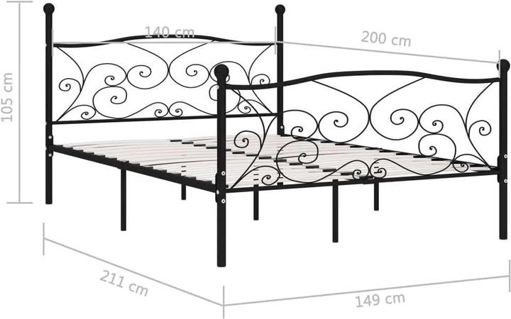 Produktbild VidaXL Cindy (140 x 200 cm)