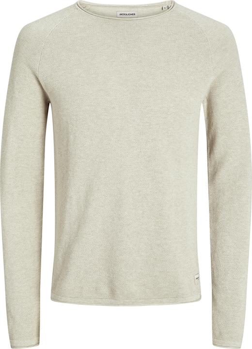 Jack & Jones Einfarbig Strickpullover mit Rundhals Strickpullover mit Rundhals (3XL)