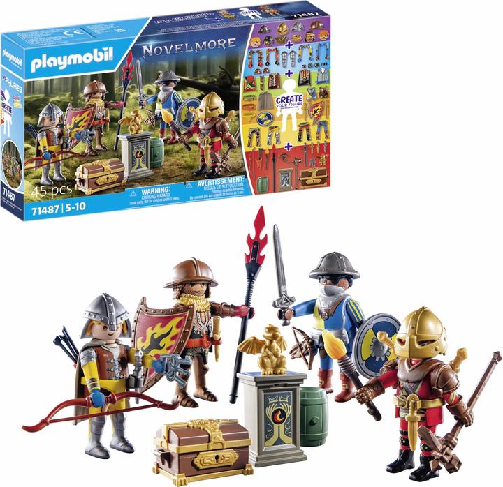 Produktbild Playmobil My Figures: Ritter von Novelmore (71487, Playmobil Novelmore)