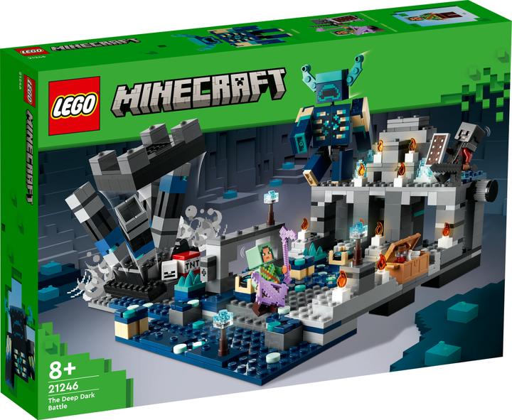 Produktbild LEGO Das Duell in der Finsternis (21246, LEGO Minecraft)