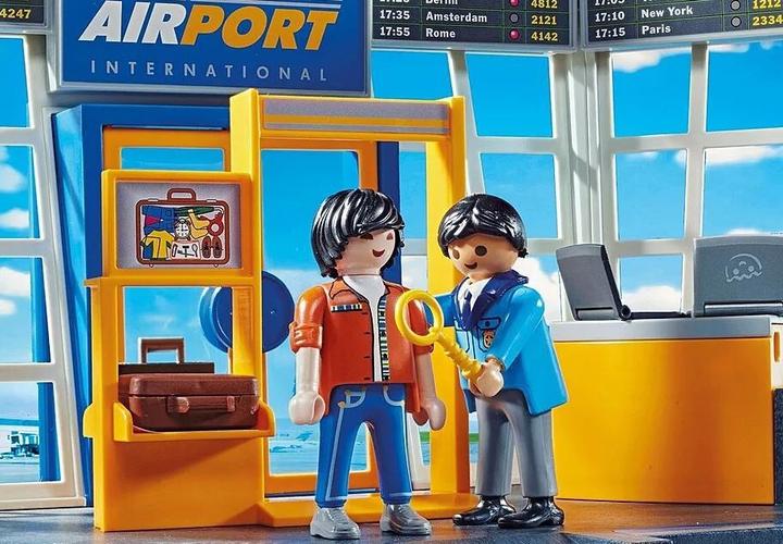 Produktbild Playmobil Flughafen mit Flugzeug und Tower (71153, Playmobil City Action)