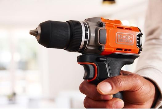 Actual product image Black & Decker Black&Decker cordless drill driver 18V, without battery BCD382XN (Rechargeable battery operated)