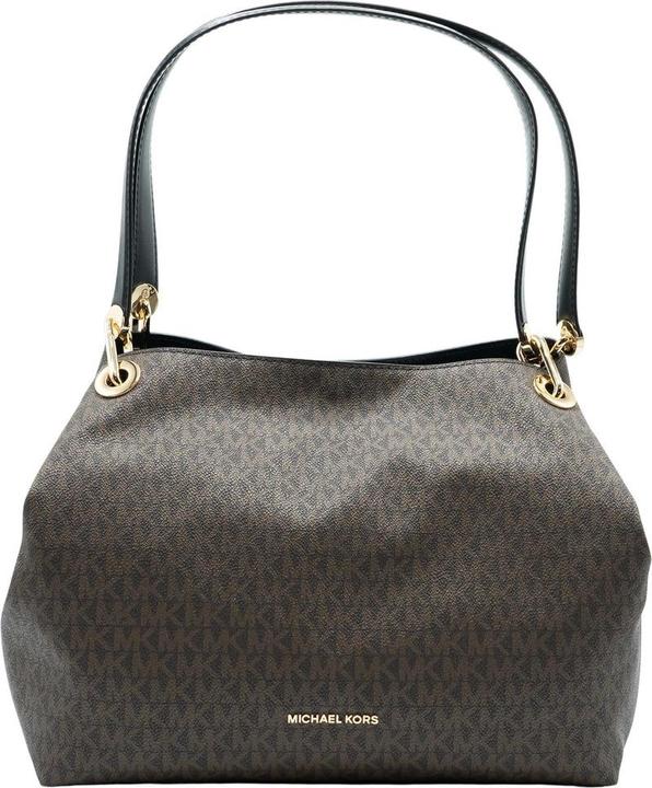 Michael Kors Raven Ladies Handtasche - Schwarz/Brown - Einheitsgrösse