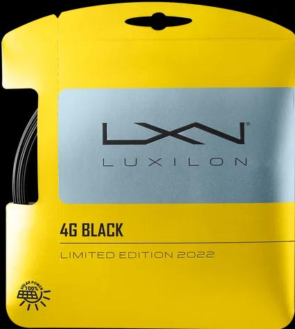 Luxilon 4G Saitenset schwarz