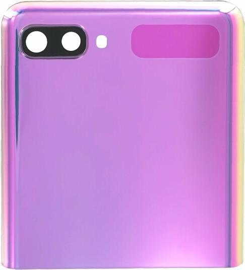Actual product image Samsung Display Unit (Sub LCD) F700 Galaxy Z Flip purple GH96-13880B (Display, Galaxy Z Flip)