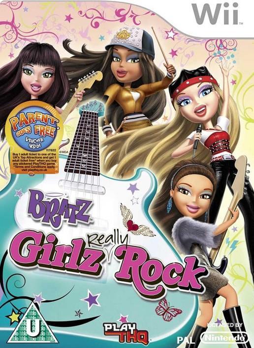 Actual product image Eidos Bratz Girlz really Rock /Wii (DELETED TITLE) (Wii)
