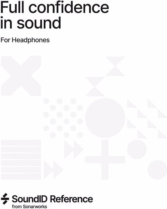 Immagine prodotto Sonarworks Sistema di correzione ambientale SoundID Headphone Edition in scatola