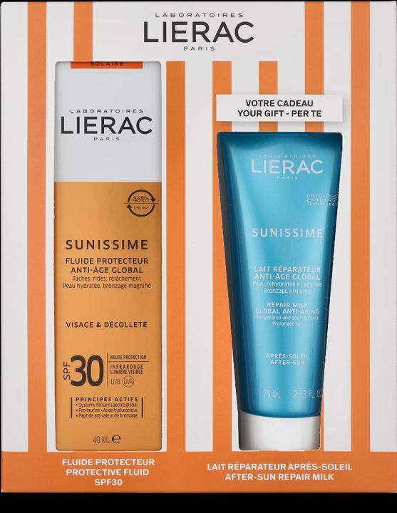 Produktbild Lierac Sunissime Protective SPF30+ Age Set (Sonnencreme, SPF 30, 115 ml)