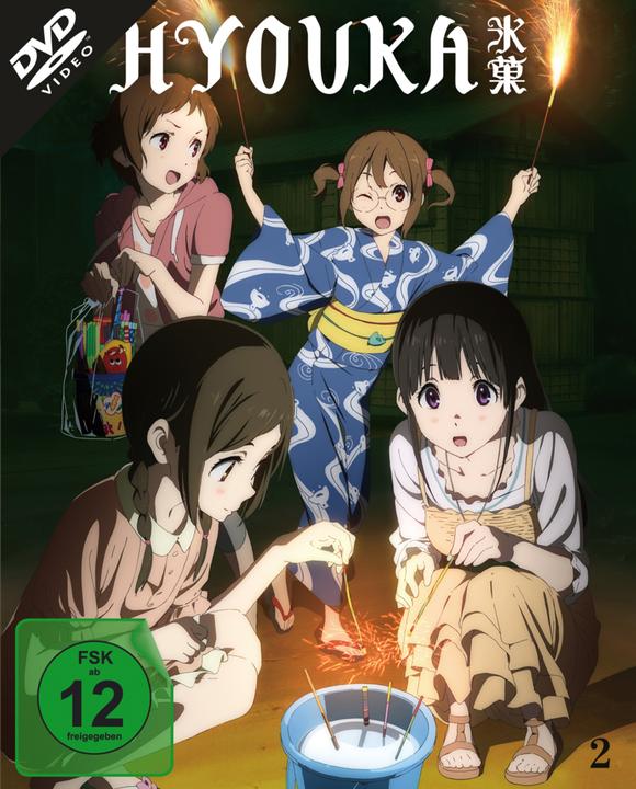 Actual product image Hyouka Vol. 2 (Ep. 7-12 + OVA) (DVD) (DVD, German, Japanese)