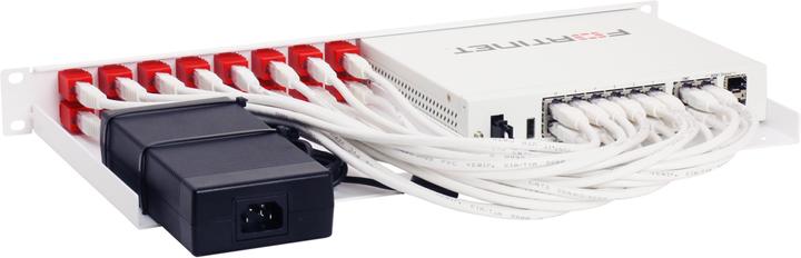 Actual product image Rackmount.IT 1U 16 x RJ-45 (Mounting kit)