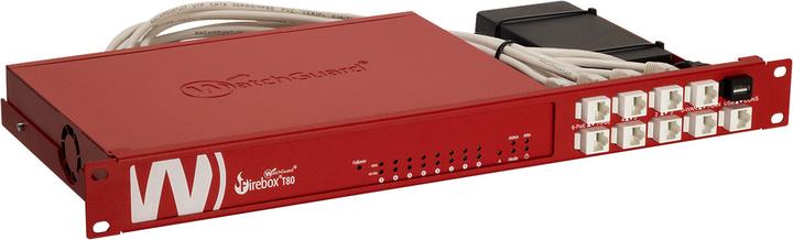 Actual product image Rackmount.IT 1U+, 9 x RJ-45 f/ WatchGuard Firebox T80 (Mounting kit)