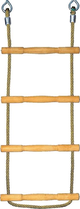Huck Seiltechnik Strickleiter Herkules-Tau mit Holzsprossen