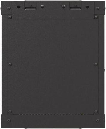 Actual product image Lanberg Szafa Instalacyjna Rack Wisząca 10 6u 300x300 Czarna Drzwi Przeszklone (Flat Pack) (6 RU, 10 inch rack)