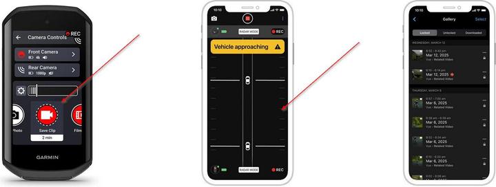 Actual product image Garmin Varia Vue (600 lm)