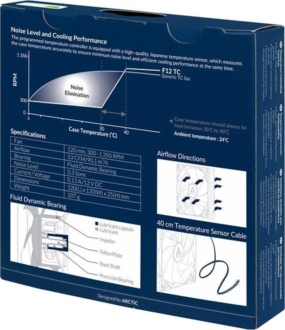 Actual product image Arctic F12 (120 mm, 1 x)