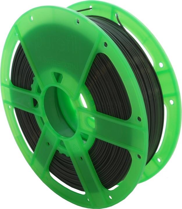 Purefil PLA-R Filament (PLA-R, 1.75 mm, 750 g, Schwarz)