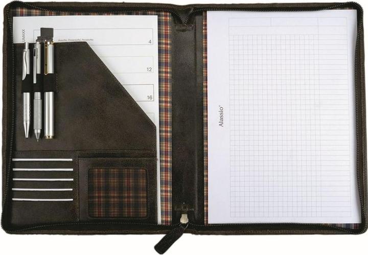 Immagine prodotto Pridesoul Astuccio per scrittura PRIDE&SOUL, fr DIN A4, pelle, marrone (A4, 1 x)