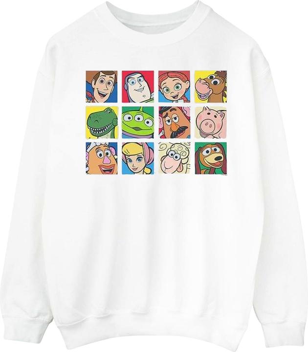 Produktbild Disney Toy Story Character Squares Sweatshirt Mädchen (140, 146)