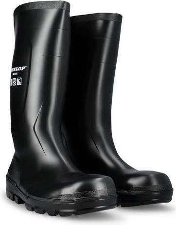 Actual product image Dunlop Work boots Work-it full safety, S5/SR/LO/LG, PVC, size 45, black (S5, 45)