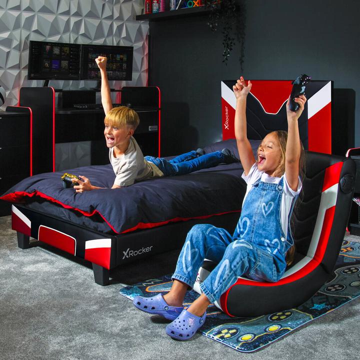Actual product image X Rocker Xrocker Cerberus Mkii gaming bed red (90 x 190 cm)