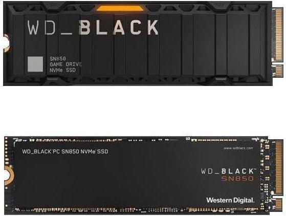 Immagine prodotto WD Nero SN850 con dissipatore di calore (2000 GB, M.2 2280)