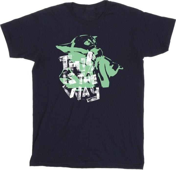 Image du produit Star Wars - T-shirt THE MANDALORIAN THIS IS THE WAY GROGU - Homme (3XL)