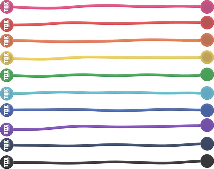 Image du produit Tox Attaches-câbles magnétiques MAG Clip (10 pcs.) (1818.80 mm, 10 pcs)