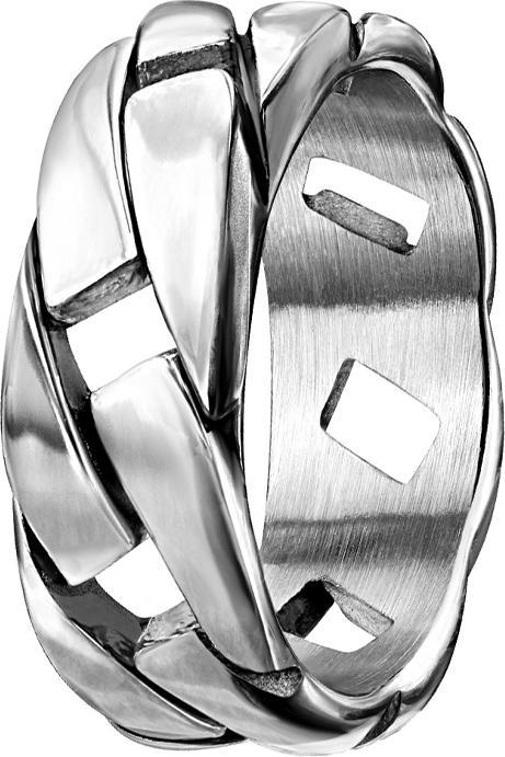 Produktbild Star Piercing Ring silber Kette (Chirurgenstahl 316L, ohne Messing)