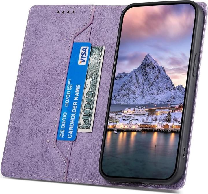 Produktbild Cover-Discount Hülle mit RFID Blocker violett (Samsung Galaxy S24)