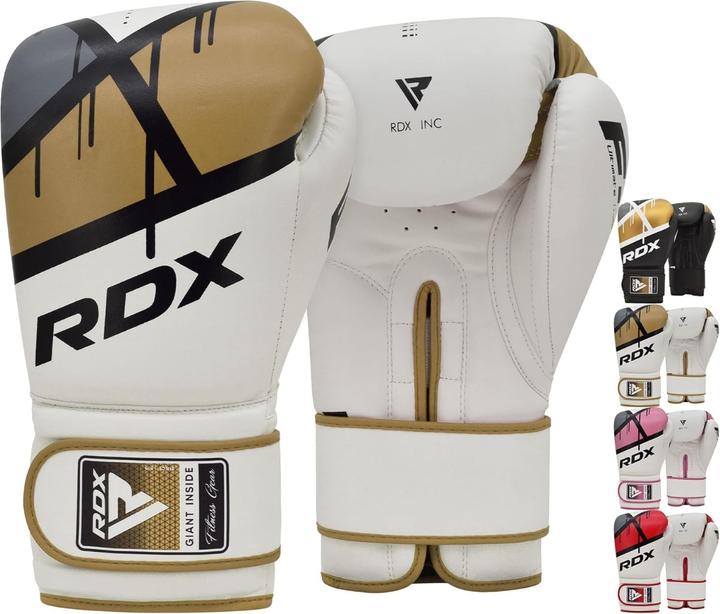 Immagine prodotto Rdx Guanto da boxe BGR-F7 dorato (10 OZ, Taglia unica)