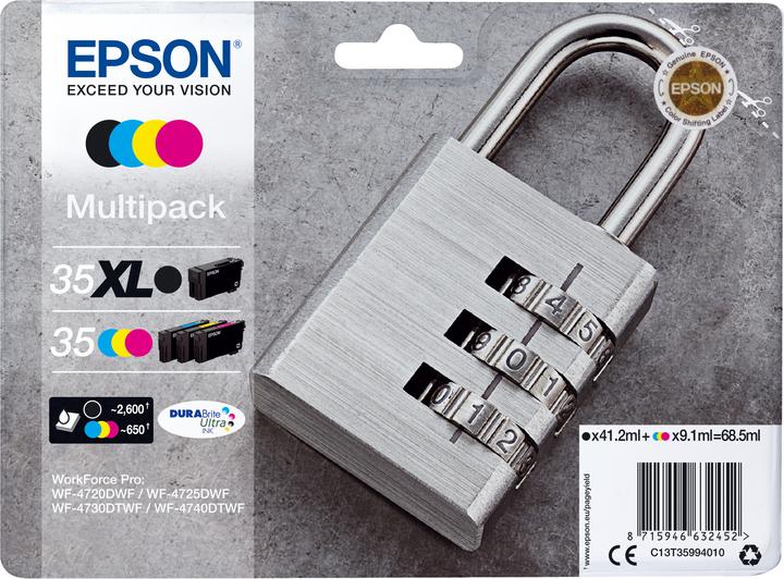 Produktbild Epson 35XL (CMYK)