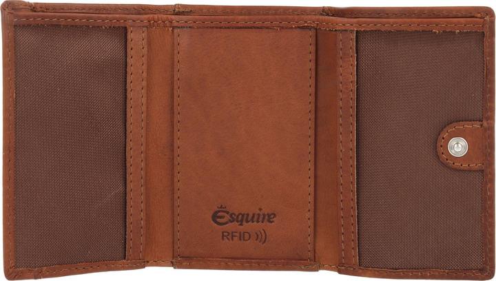 Actual product image Esquire Dallas wallet RFID protection leather 10 cm
