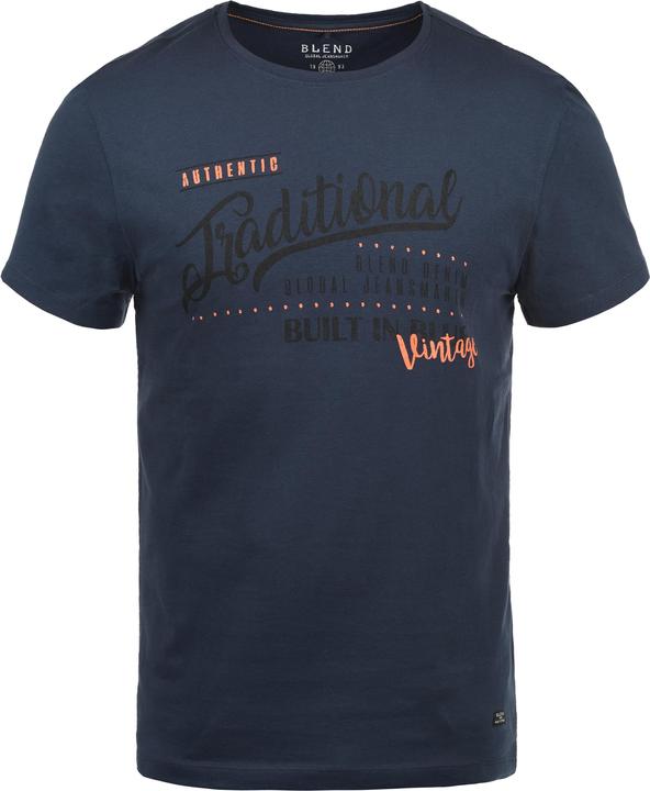Immagine prodotto Blend Doppler Magliette T-Shirt A Maniche Corte Con Stampa Da Uomo Con Girocollo Taschino In Cotone (XL)