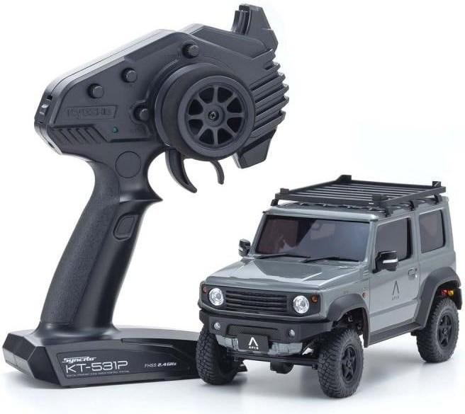 Actual product image Kyosho Scale Crawler Mini-Z Suzuki Jimny Apio TS4, Grey 1:18, ARTR (RTR Ready-to-Run)