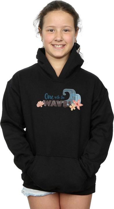 Actual product image Disney Girls Moana One With The Waves Hoodie (140, 146)